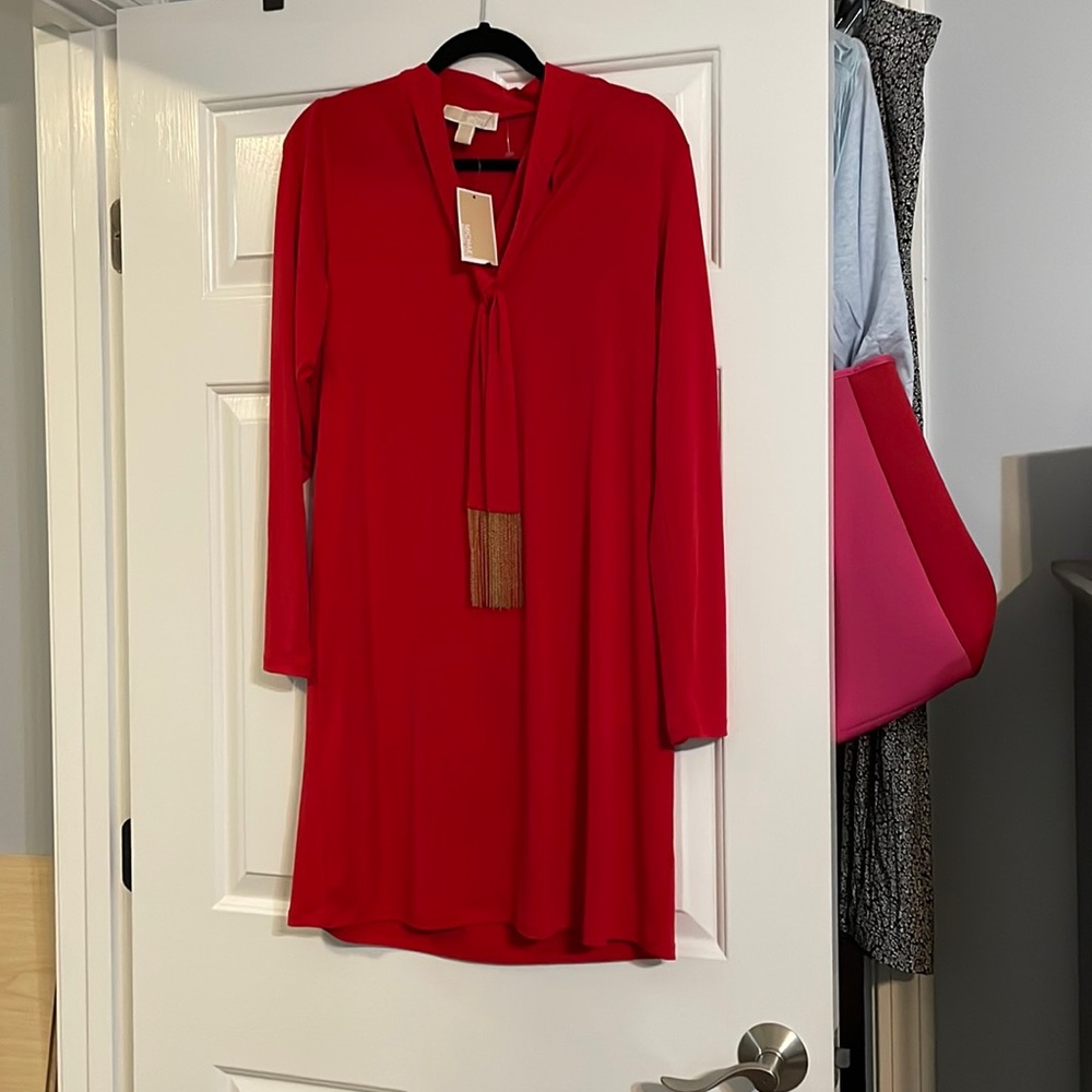 Michael Kors red dress